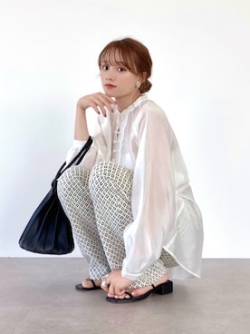 Harukaさん（レディース・158cm）の春コーディネート