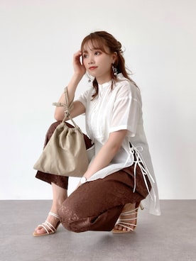 Harukaさん（レディース・158cm）の春コーディネート