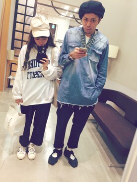 nyaahoさん（レディース・153cm）の冬コーディネート