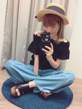 nyaahoさん（レディース・153cm）の夏コーディネート