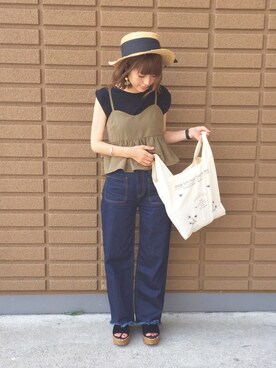 nyaahoさん（レディース・153cm）の夏コーディネート