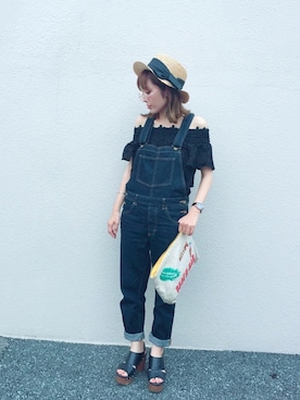 nyaahoさん（レディース・153cm）の夏コーディネート