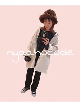 「Rodeo Crowns（ロデオクラウンズ）のアイテム（その他アウター）」を使った、nyaahoさん（レディース・153cm）の春コーディネート