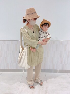 「TATAMI（タタミ）のアイテム」を使った、nyaahoさん（レディース・153cm）の秋コーディネート