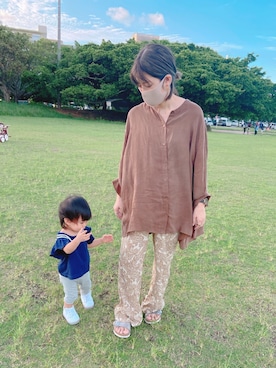 「TATAMI（タタミ）のアイテム」を使った、nyaahoさん（レディース・153cm）の秋コーディネート