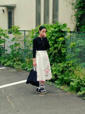 「RED Profile（レッドプロフィール）のアイテム」を使った、redprofile_fumikaさん（レディース・160cm）の春コーディネート