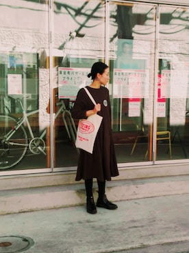 「RED Profile（レッドプロフィール）のアイテム」を使った、redprofile_fumikaさん（レディース・160cm）の秋コーディネート