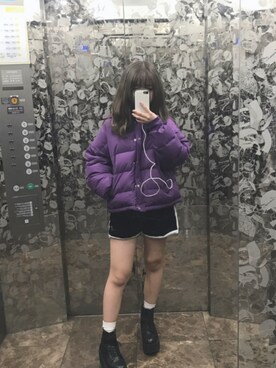 ちかさん（レディース・152cm）の冬コーディネート