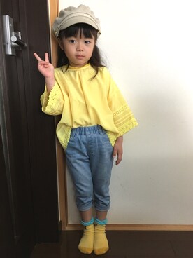 あんぱんちさん（キッズ・110cm）の春コーディネート