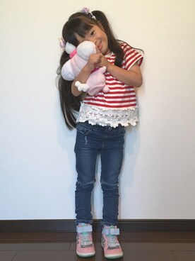 あんぱんちさん（キッズ・110cm）の夏コーディネート