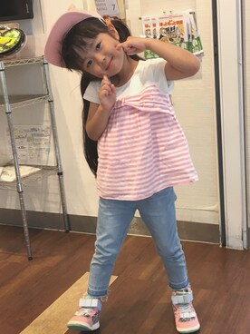 あんぱんちさん（キッズ・110cm）の夏コーディネート