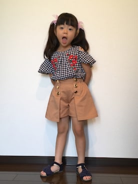 あんぱんちさん（キッズ・110cm）の夏コーディネート