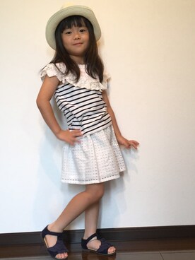 あんぱんちさん（キッズ・110cm）の夏コーディネート