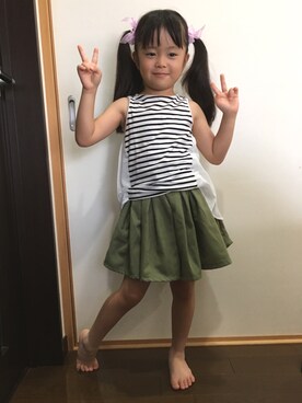 あんぱんちさん（キッズ・110cm）の夏コーディネート