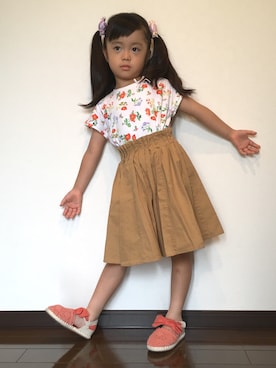 あんぱんちさん（キッズ・110cm）の夏コーディネート