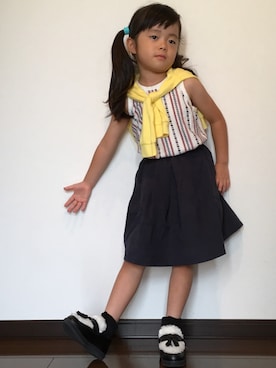 あんぱんちさん（キッズ・110cm）の秋コーディネート