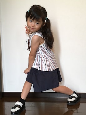 あんぱんちさん（キッズ・110cm）の秋コーディネート