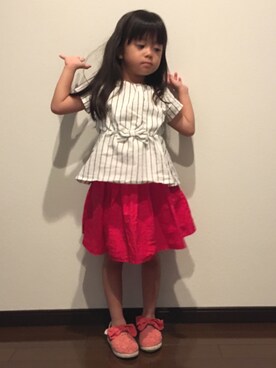 あんぱんちさん（キッズ・110cm）の秋コーディネート