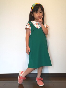 あんぱんちさん（キッズ・110cm）の秋コーディネート