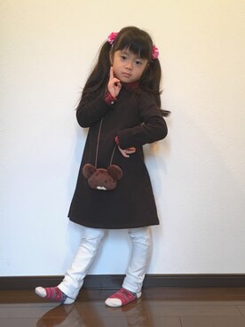 あんぱんちさん（キッズ・110cm）の冬コーディネート