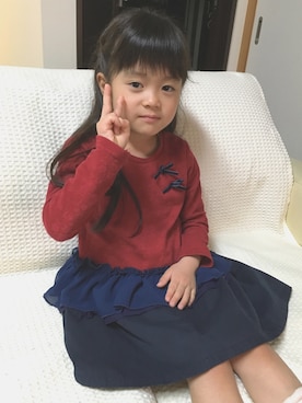 あんぱんちさん(キッズ・120cm)の春コーディネート