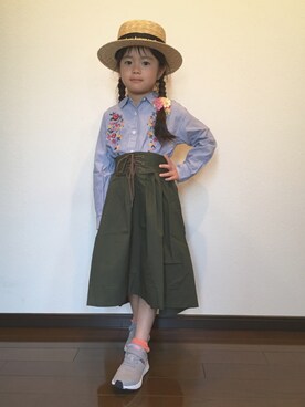 あんぱんちさん（キッズ・110cm）の春コーディネート