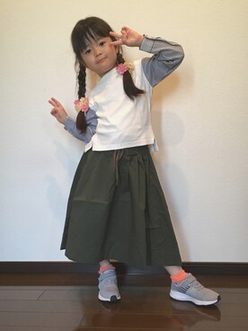 あんぱんちさん（キッズ・110cm）の春コーディネート