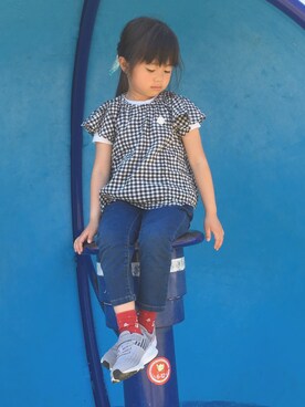 あんぱんちさん(キッズ・110cm)の春コーディネート