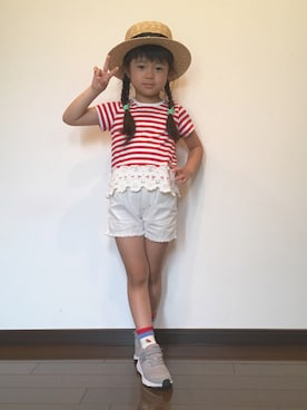 あんぱんちさん（キッズ・110cm）の春コーディネート