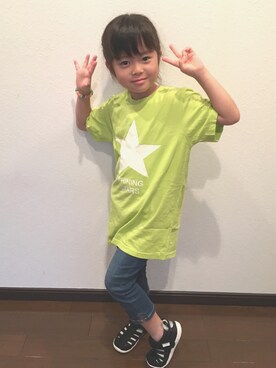 あんぱんちさん(キッズ・110cm)の夏コーディネート