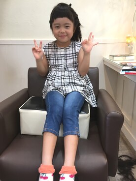 あんぱんちさん（キッズ・110cm）の夏コーディネート