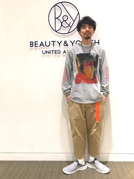 Daisuke Kuoriさん（メンズ・180cm）の冬コーディネート