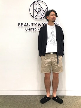 Daisuke Kuoriさん（メンズ・180cm）の夏コーディネート