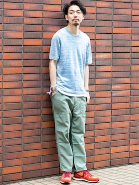 Daisuke Kuoriさん(メンズ・180cm)の夏コーディネート