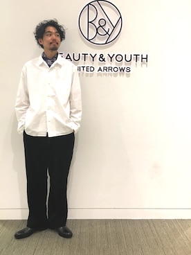 Daisuke Kuoriさん（メンズ・180cm）の夏コーディネート