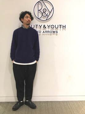 Daisuke Kuoriさんの（BEAUTY&YOUTH UNITED ARROWS | ビューティーアンドユースユナイテッドアローズ）を使ったコーディネート