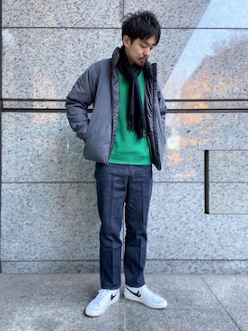 Daisuke Kuoriさん（メンズ・180cm）の冬コーディネート