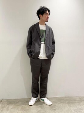 Daisuke Kuoriさん（メンズ・180cm）の冬コーディネート