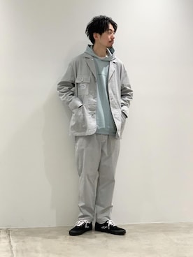 Daisuke Kuoriさん（メンズ・180cm）の春コーディネート