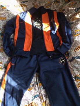 「F.C.Real Bristol（エフシーレアルブリストル）のアイテム（ジャージ）」を使った、名和 賢悟さん（メンズ・160cm）の春コーディネート