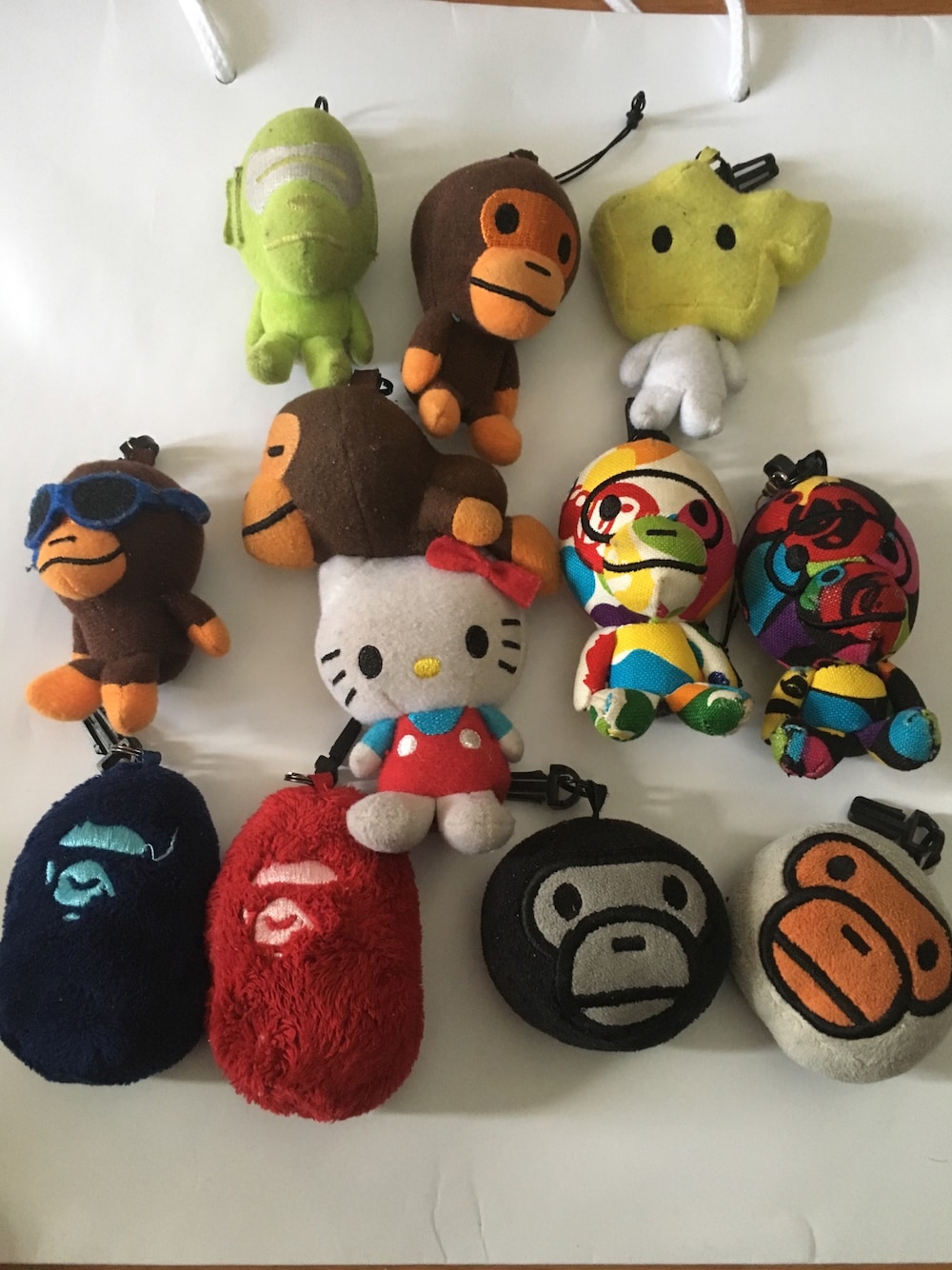 BABYMILOスマホクリーナー6個セット A BATHING APE（アベイシングエイプ）の「MILO ABC MULTI MOBILE