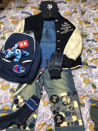 HYSTERIC GLAMOUR（ヒステリックグラマー）の「BLACK CAT BONE刺繍 SW