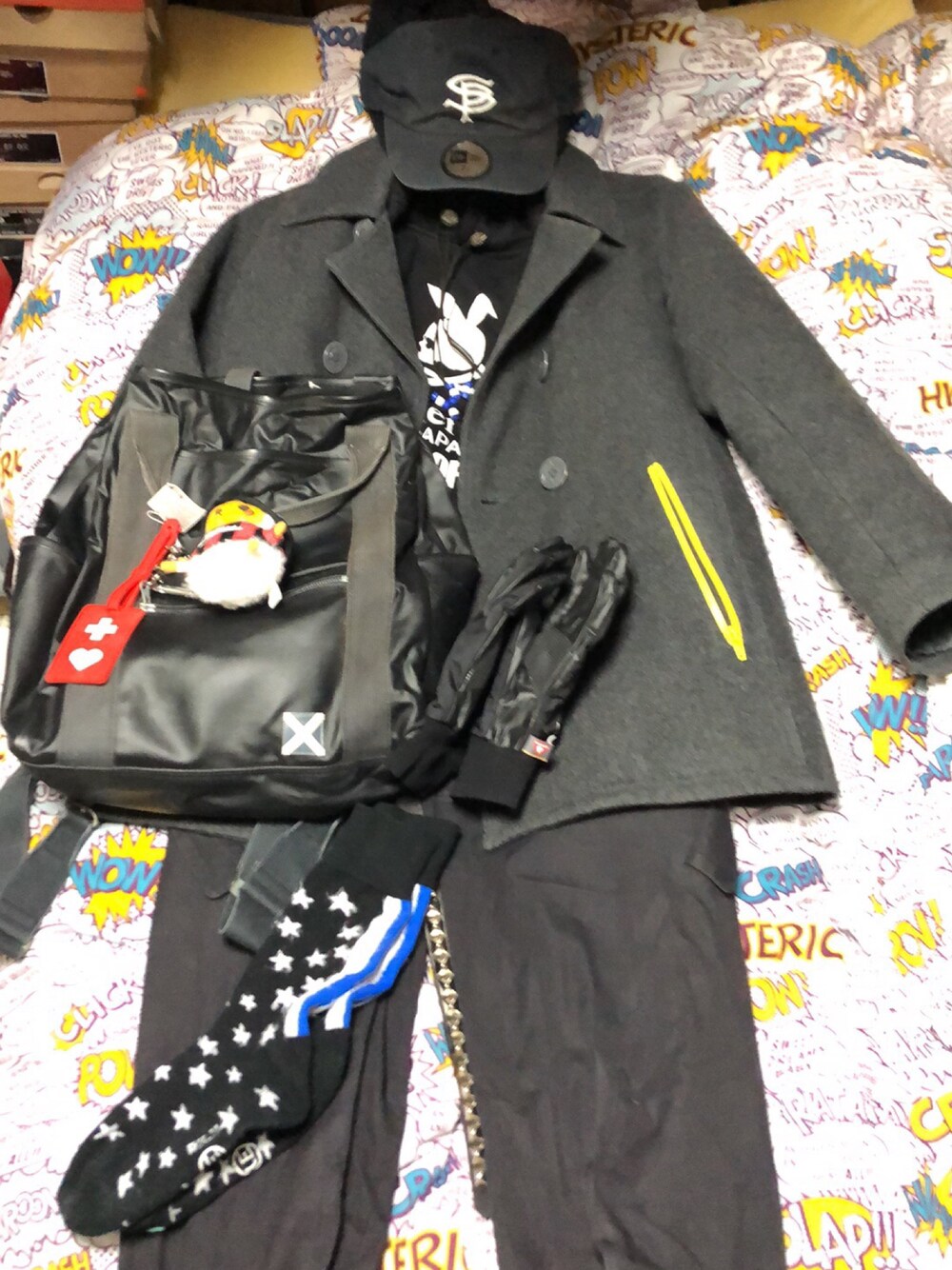 neighborhood×Fragment コラボ　ピーコート　XL neighborhood×Fragment コラボ ピーコート XL
