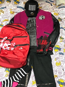 名和 賢悟さん（メンズ・160cm）の秋コーディネート