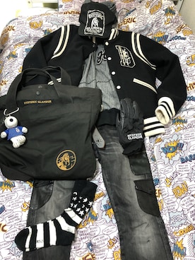 名和 賢悟さん（メンズ・160cm）の冬コーディネート