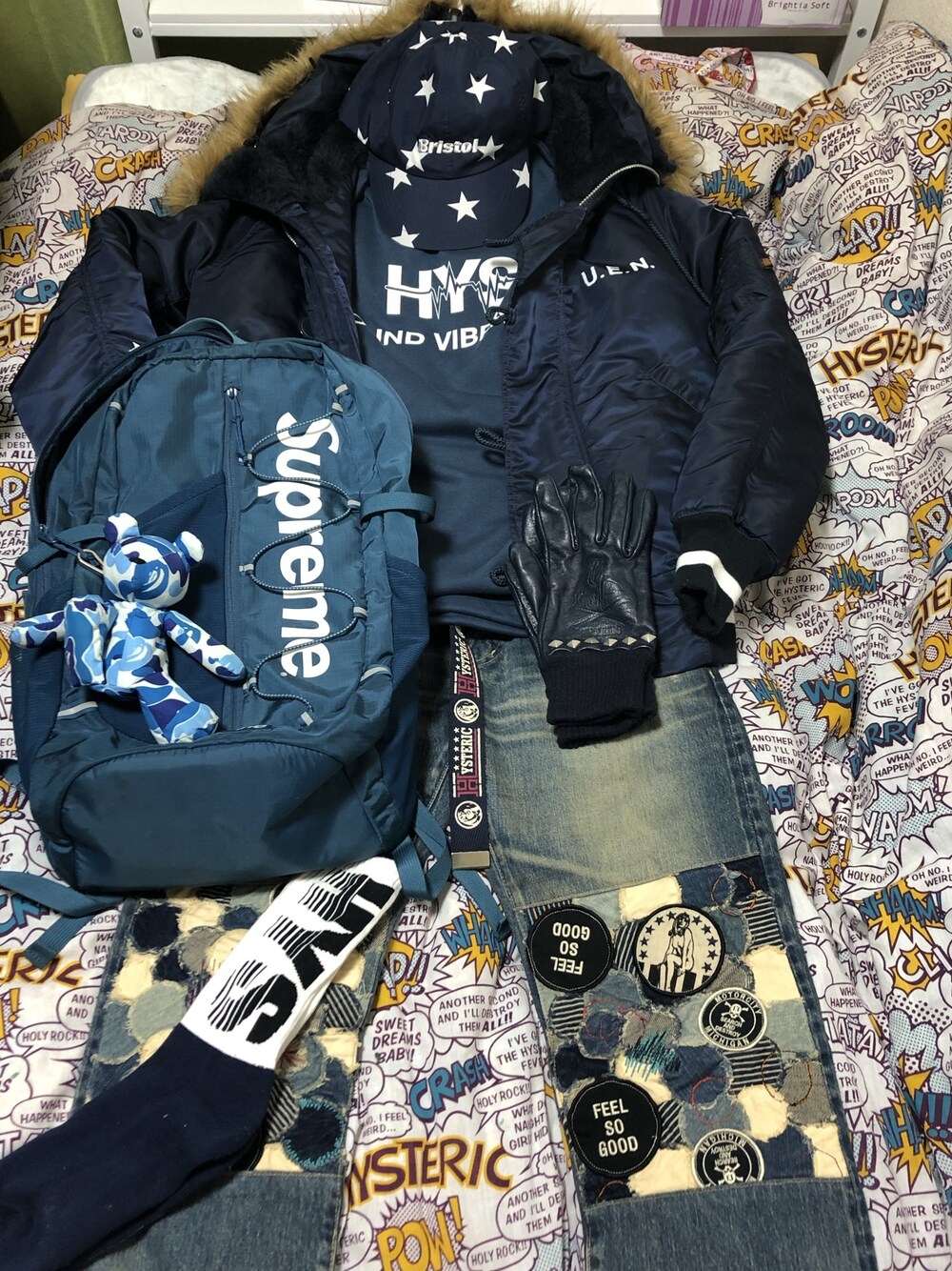 HYSTERIC GLAMOUR（ヒステリックグラマー）の「WOMAN ON SKULL