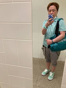 名和 賢悟さん（メンズ・159cm）の夏コーディネート