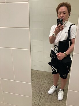 名和 賢悟さん（メンズ・159cm）の夏コーディネート