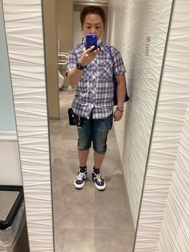 「FREAK'S STORE（フリークスストア）のアイテム（腕時計）」を使った、名和 賢悟さん（メンズ・159cm）の秋コーディネート