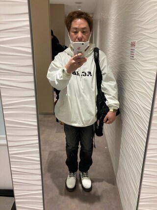 F.C.Real Bristol（エフシーレアルブリストル）の「BACK STRIPE ANORAK